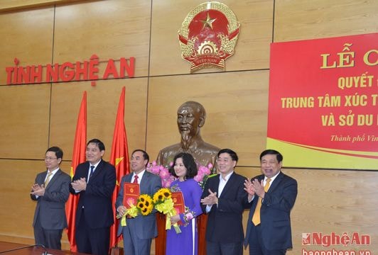 Công bố thành lập Sở Du lịch Nghệ An