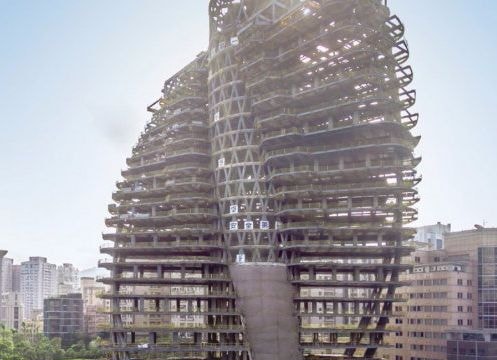 Độc đáo tòa nhà 'ăn' khí carbon