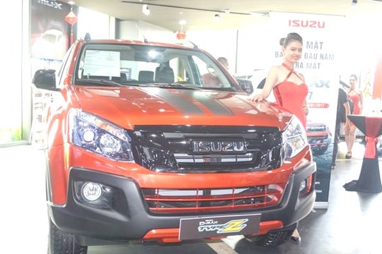 Bán tải Isuzu D-max có thêm bản Type Z, giá từ 760 triệu đồng