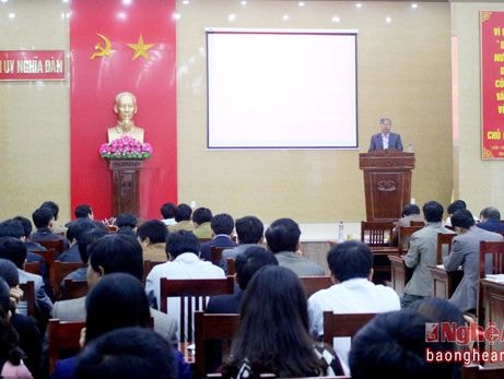 Nghĩa Đàn quán triệt Nghị quyết Trung ương 4 (khóa XII)