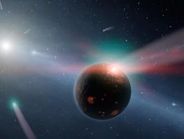 Ngôi sao mang hàng triệu thiên thạch sắp lao vào Trái Đất?