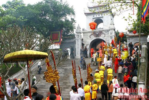 10 lễ hội tháng Giêng ở Nghệ An