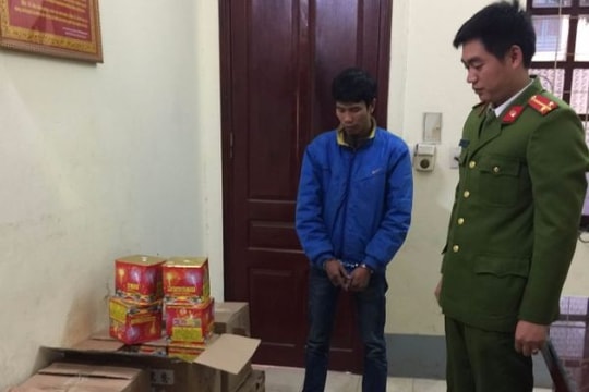 1000 quả pháo lựu đạn vượt biên vào nội địa