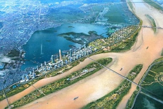 Vingroup sẽ quy hoạch hai bên sông Hồng theo hướng đô thị hiện đại