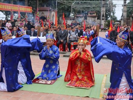 Đô Lương tổ chức lễ giỗ lần thứ 959 Uy Minh Vương Lý Nhật Quang