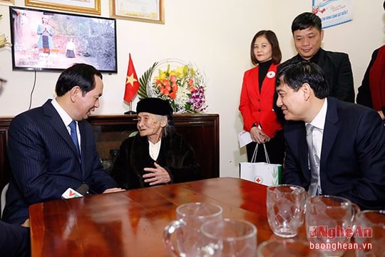 Chủ tịch nước Trần Đại Quang: Truyền thống của Nghệ An là vô giá