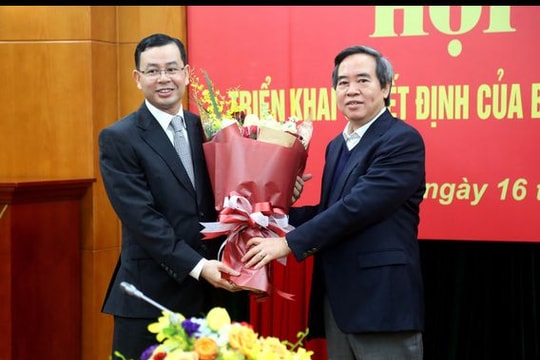 Bổ nhiệm ông Ngô Văn Tuấn làm Phó Trưởng ban Kinh tế Trung ương