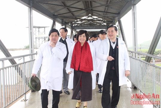 Đoàn giám sát Quốc hội kiểm tra quy trình sản xuất sữa TH