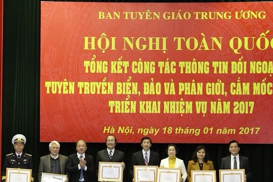 Tăng cường hiệu quả công tác thông tin đối ngoại, tuyên truyền biển, đảo và phân giới, cắm mốc
