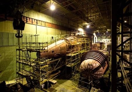 Bên trong nhà máy chế tạo tàu ngầm Kilo cho Việt Nam
