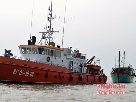 Hành trình giải cứu các ngư dân bị nạn trên biển ngày giáp Tết