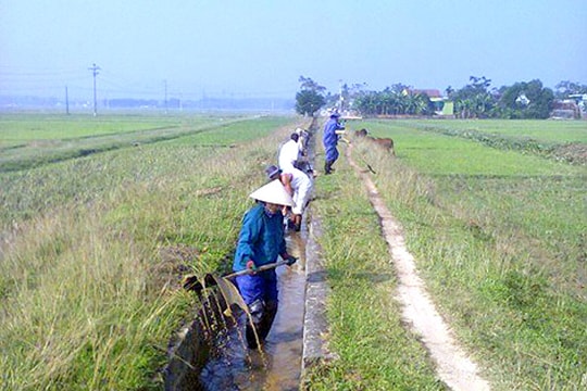 Đảm bảo nước tưới cho sản xuất vụ xuân