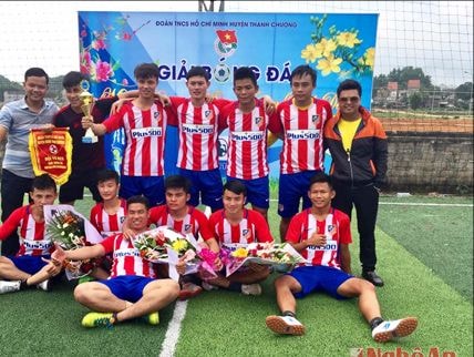 Sôi nổi giải bóng đá mừng Đảng, mừng Xuân