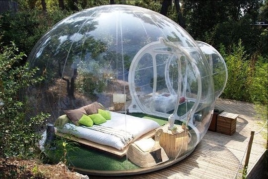 Độc đáo Khách sạn bong bóng