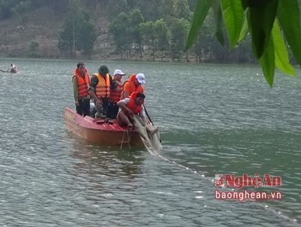 Chết đuối khi chở vật liệu xây mộ qua sông