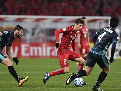 Oscar ghi bàn trong trận ra mắt cùng CLB Trung Quốc