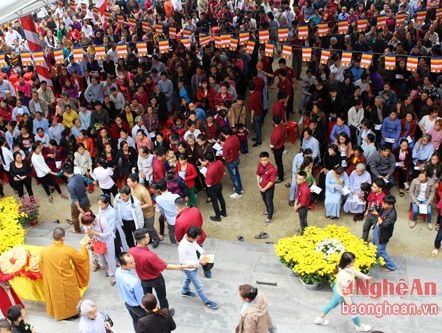 Gần 10 nghìn người về dự Đại lễ cầu quốc thái dân an