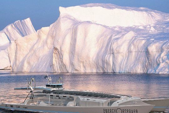 Con tàu chạy bằng năng lượng hydro đầu tiên trên thế giới