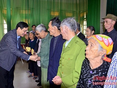 Nghệ An: Gần 48 tỷ đồng đã đến với người nghèo dịp Tết