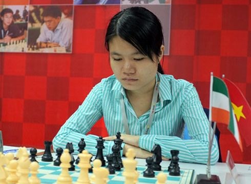 Kỳ thủ nữ Việt Nam gây sốc tại World Cup cờ vua nữ
