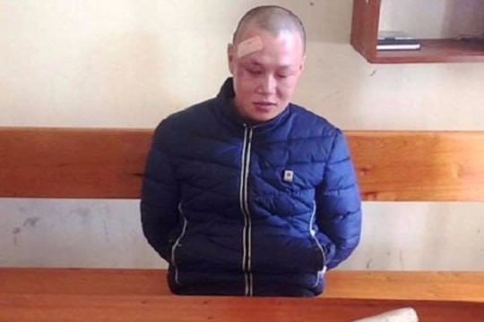 Nam thanh niên dùng dao chém đại úy công an