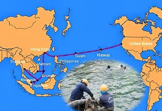 Cuối tháng 3 mới khắc phục xong sự cố cáp quang biển AAG