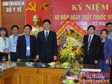 Phó Chủ tịch UBND tỉnh: Cán bộ ngành Y tế cần tiếp tục nâng cao nghiệp vụ, y đức, vì sức khỏe nhân dân