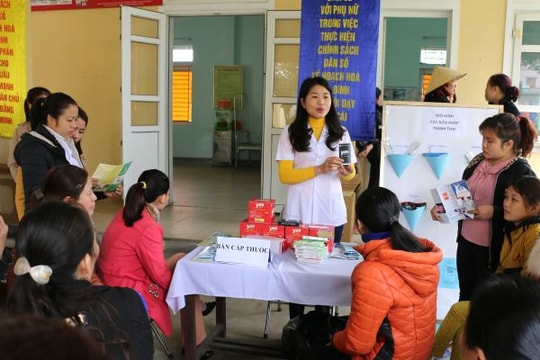 Gần 3.000 người tham gia chiến dịch dân số ở Hưng Nguyên