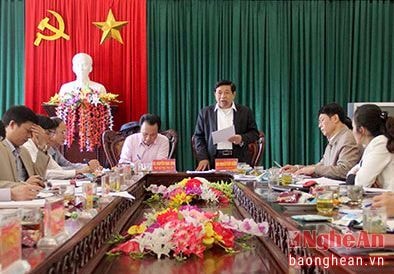 Thị ủy Cửa Lò kiểm điểm theo Nghị quyết Trung ương 4 (khóa XII)