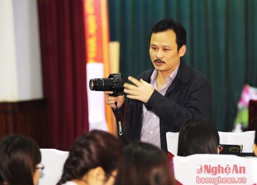 Nâng cao chất lượng ảnh báo chí thời sự trên Báo Nghệ An