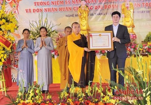 Trang trọng đại lễ cầu quốc thái dân an ở chùa An Thái