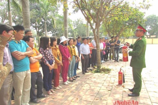 Tuyên truyền kỹ năng phòng chống cháy nổ