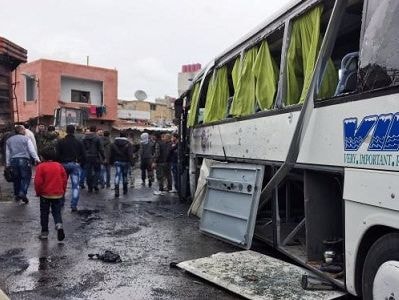 Đánh bom liên hoàn ở thủ đô Syria, hơn 40 người chết