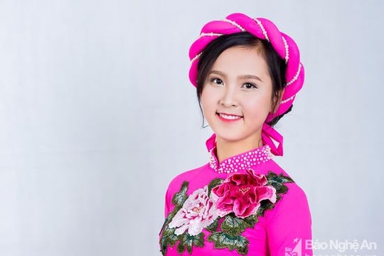 Những hình ảnh đẹp nhất của Nữ sinh thanh lịch Diễn Châu