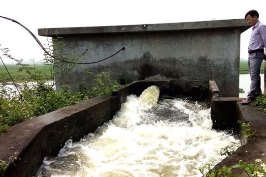 Diễn Châu đầu tư 2,5 tỷ đồng nâng cấp công trình chống hạn vụ xuân