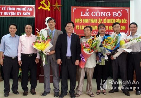 Nghệ An: Bổ nhiệm lãnh đạo 10 Trung tâm Y tế các huyện, thị