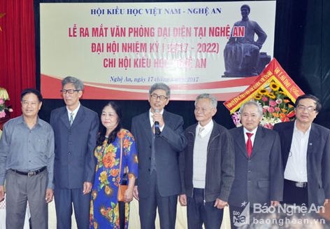 Ra mắt Văn phòng đại diện Hội Kiều học Việt Nam tại Nghệ An