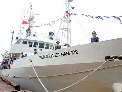 Tiện nghi ít biết của tàu Kiểm ngư Việt Nam 102
