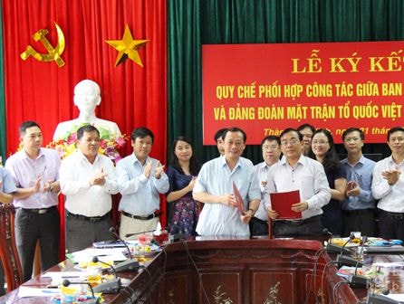 Phối hợp giám sát phòng chống tham nhũng, lãng phí.