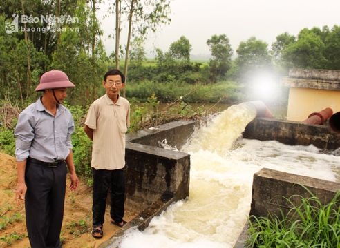 Cách Nghi Lộc tiết kiệm nước trong sản xuất nông nghiệp