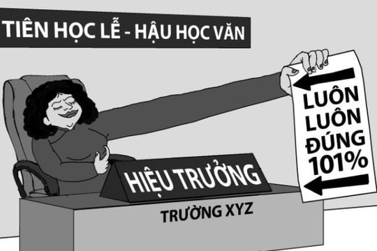 Dân chủ trong trường học: Im lặng là vàng