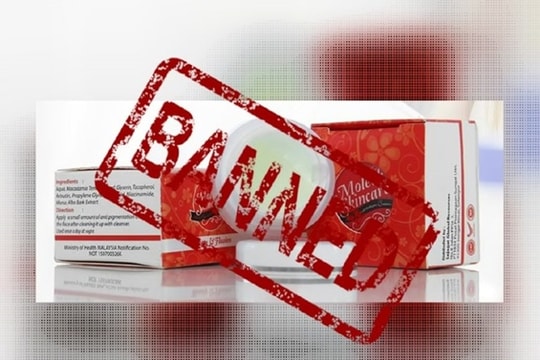 Thu hồi 8 loại mỹ phẩm độc hại