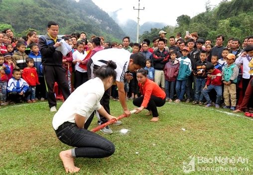 600 VĐV dân tộc Thái tham gia tranh tài các môn thể thao dân tộc