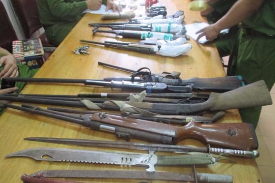 Ngăn ngừa tội phạm ma túy sử dụng vũ khí nóng