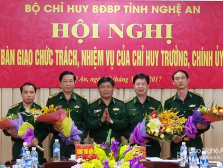 Bộ Chỉ huy bộ đội biên phòng Nghệ An có Chỉ huy trưởng, Chính ủy mới
