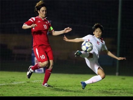 Việt Nam hạ Syria 11-0 ở vòng loại Asian Cup nữ 2018