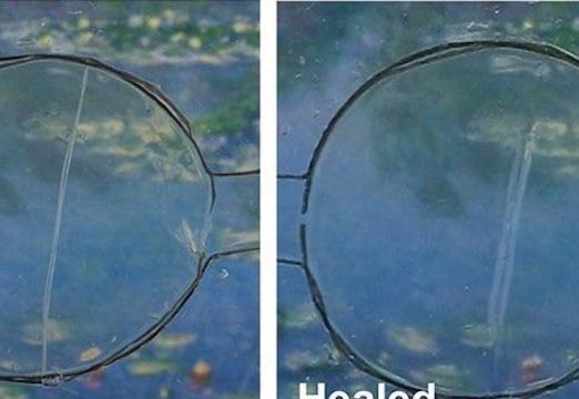 Sắp có màn hình smartphone tự liền khi nứt vỡ