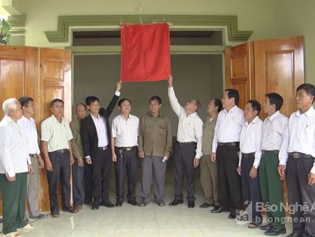 Hội cựu chiến binh tặng nhà nghĩa tình cho đồng đội ở Thanh Chương