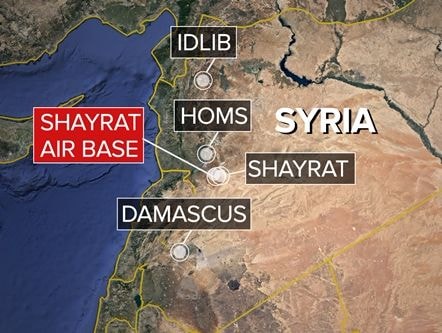 Nga nói chỉ 23 tên lửa Mỹ trúng căn cứ không quân Syria