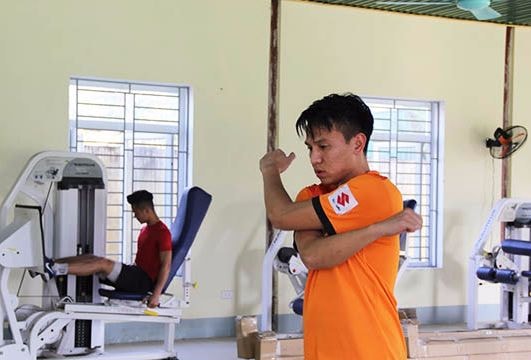 Đình Hoàng mang tin vui cho SLNA